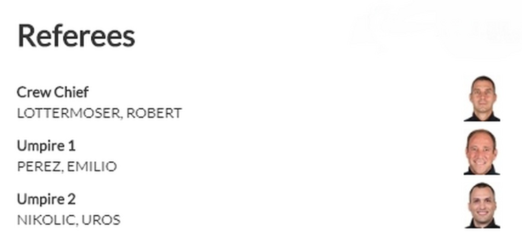 Παναθηναϊκός ΟΠΑΠ: Οι διαιτητές του αγώνα με την Αρμάνι (photo)