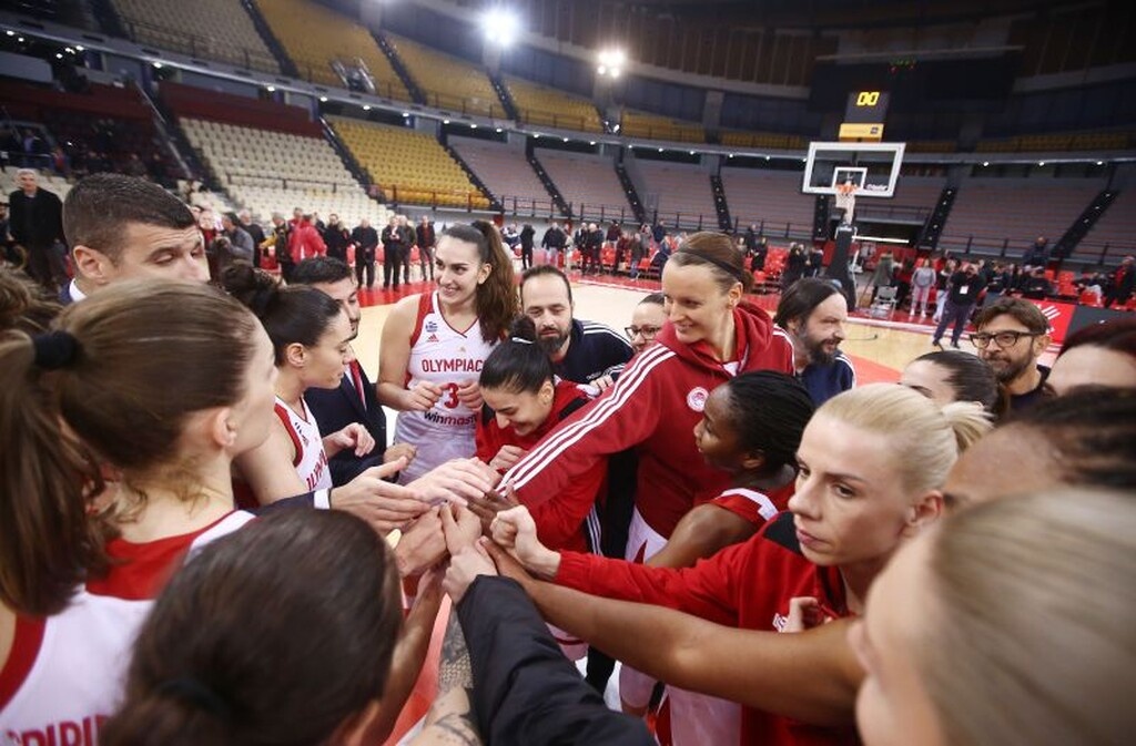 Eurocup Γυναικών: Πρόκριση σε άδειο ΣΕΦ για τον Ολυμπιακό (photos)