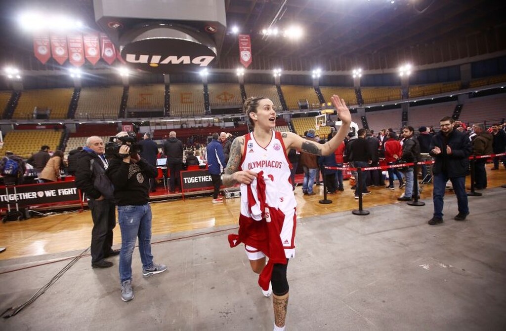 Eurocup Γυναικών: Πρόκριση σε άδειο ΣΕΦ για τον Ολυμπιακό (photos)