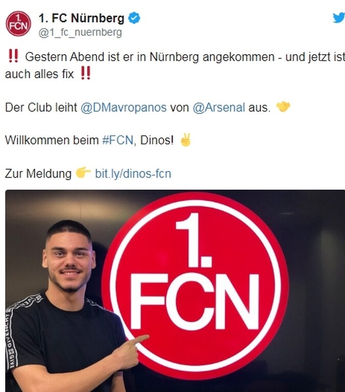 Επίσημο: Στη Νυρεμβέργη ο Μαυροπάνος (photos)