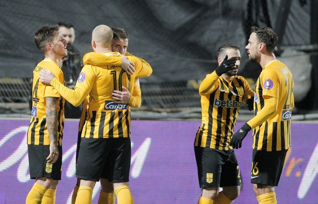 Άρης – Ξάνθη 2-1: Μια σου και μια με τα οφσάιντ, πρόκριση για τους «κίτρινους» (video+photos)
