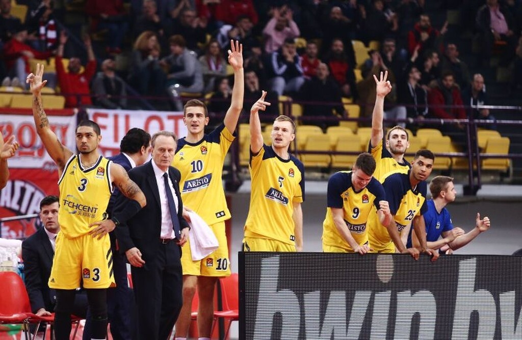 Ολυμπιακός – Άλμπα Βερολίνου 86-93: Ο Μπαρτζώκας ξεκίνησε με το… αριστερό (video+photos)