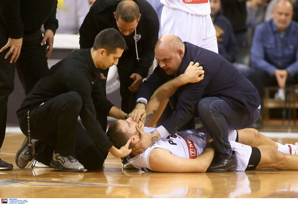 ΠΑΟΚ-Ντιζόν: «Πάγωσαν» στο «Παλατάκι» με τον τραυματισμό του Σχίζα (video+photos)