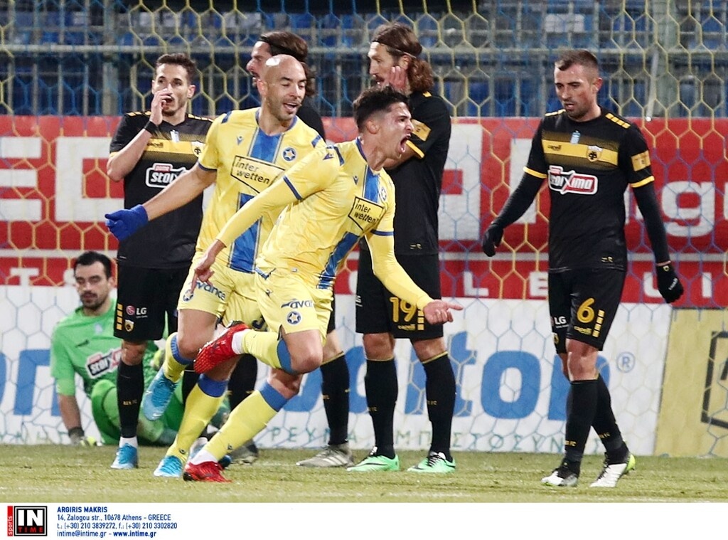 Αστέρας Τρίπολης-ΑΕΚ 1-1: Ζορίστηκε αλλά έχει τον πρώτο λόγο (video)