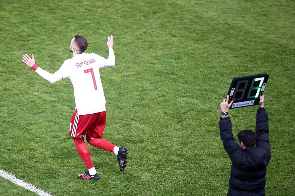 Ολυμπιακός: Το μήνυμα Φορτούνη για την επιστροφή του (photos+video)