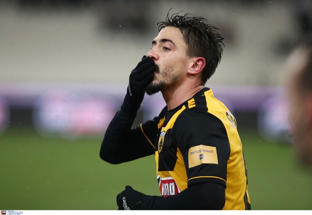 ΑΕΚ-ΑΕΛ: Γκολάρα με τακουνάκι και ξέσπασμα από Σιμόες! (video)