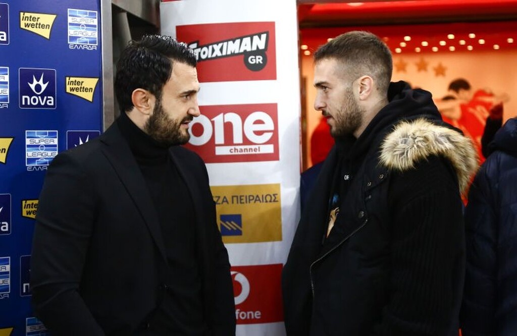 Ολυμπιακός – Άρης: Τα είπαν Θεοδωρίδης και Καρυπίδης (photos)