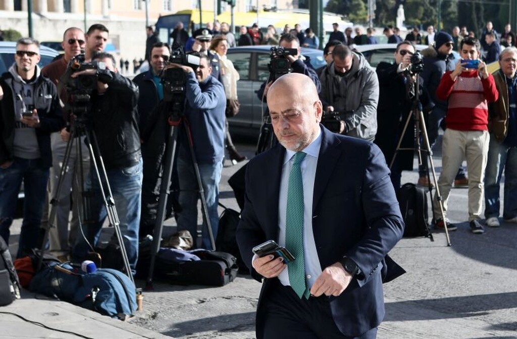 Συνάντηση Big 4: Η άφιξη του Γιάννη Αλαφούζου (photos)