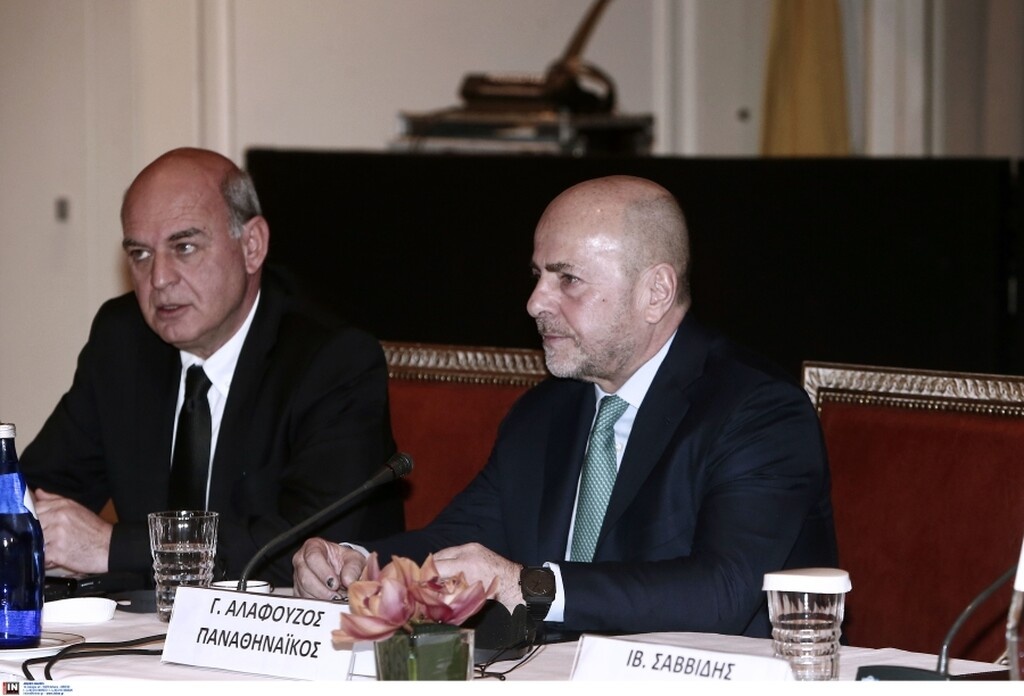 Συνάντηση Big 4: Οι πρώτες εικόνες από το κρίσιμο ραντεβού για το ελληνικό ποδόσφαιρο (photos)