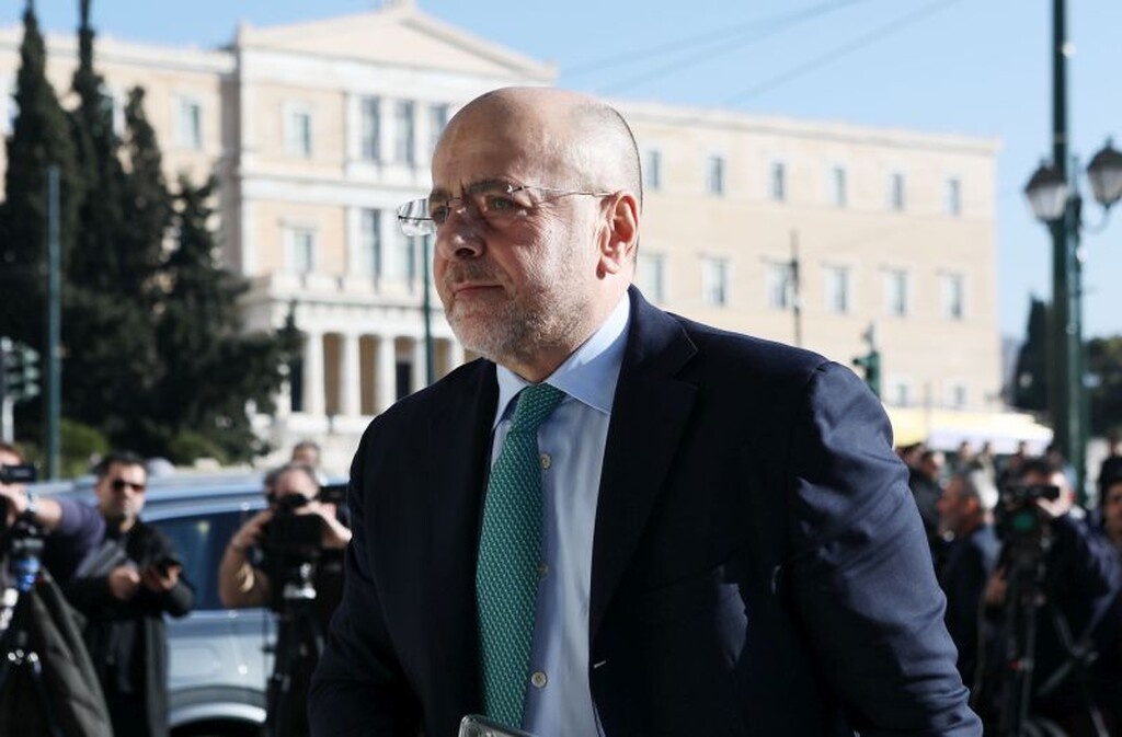 Συνάντηση Big 4: Η άφιξη του Γιάννη Αλαφούζου (photos)