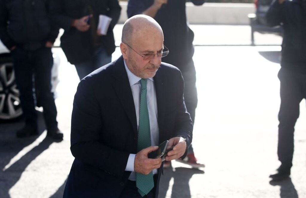 Συνάντηση Big 4: Η άφιξη του Γιάννη Αλαφούζου (photos)