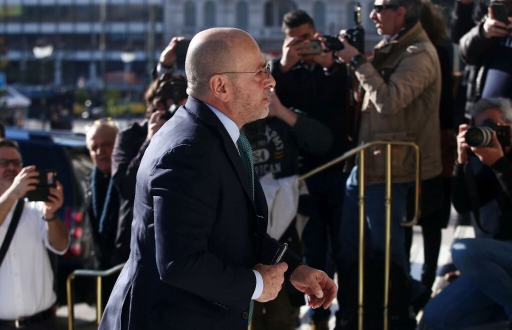 Συνάντηση Big 4: Η άφιξη του Γιάννη Αλαφούζου (photos)