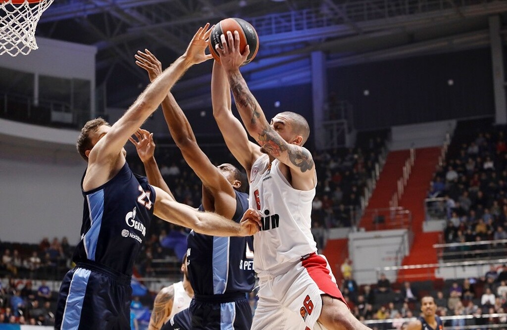 Ζενίτ Αγ. Πετρούπολης – Ολυμπιακός 91-87: Με τέτοια άμυνα δεν μπορεί να ελπίζει! (photos)