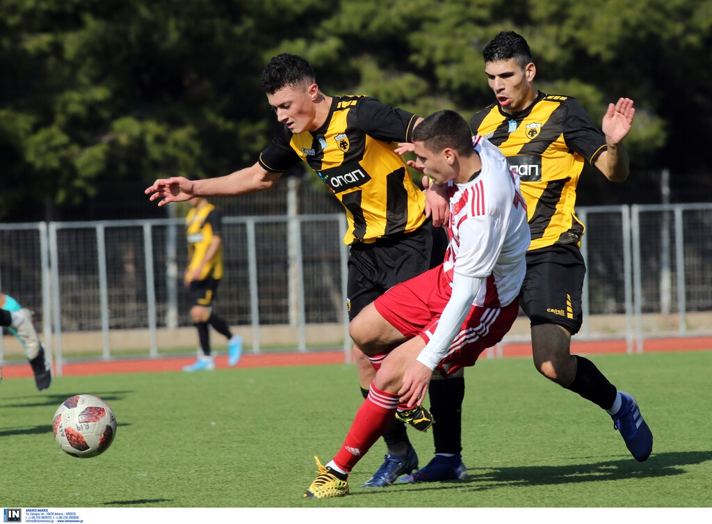 ΑΕΚ-Ολυμπιακός 0-2: Πήραν το ντέρμπι των «μικρών» οι Πειραιώτες