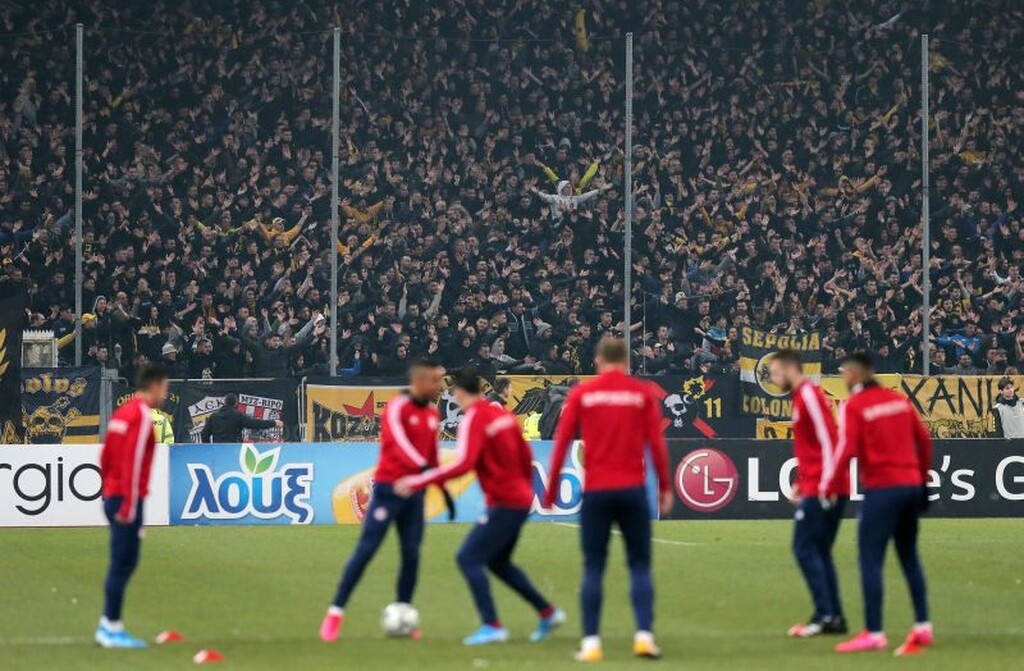 ΑΕΚ – Ολυμπιακός: Γεμάτο το «κιτρινόμαυρο» πέταλο για το ντέρμπι! (video+photos)