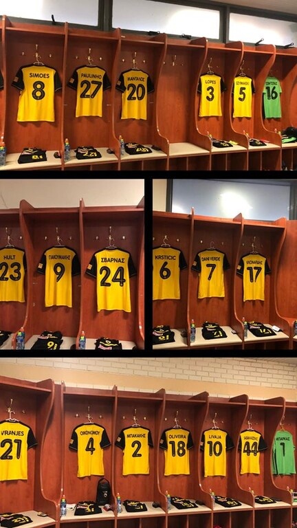 ΑΕΚ-Ολυμπιακός: Η «κιτρινόμαυρη» ενδεκάδα