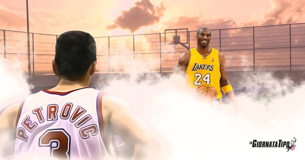 NBA: Το συγκλονιστικό σκίτσο με Κόμπι και Ντράζεν (photos)