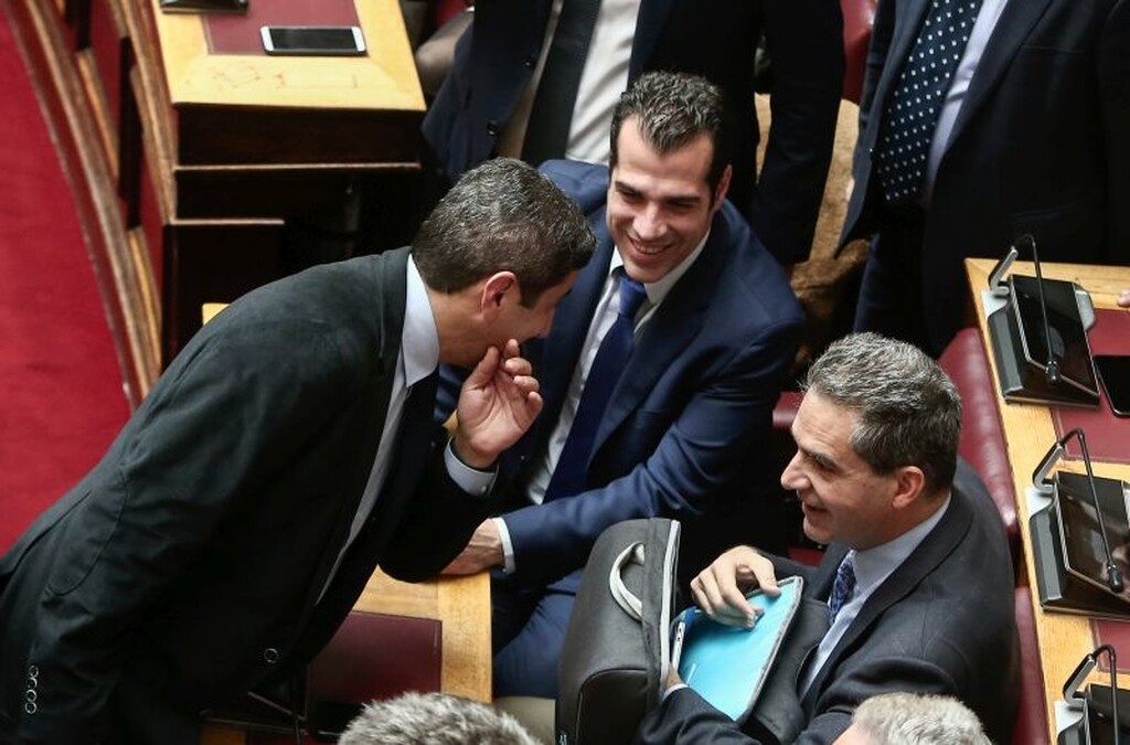 Τα τετ-α-τετ πλέον είχαν πιο ευχάριστη χροιά, αφού πέρασε η τροπολογία...