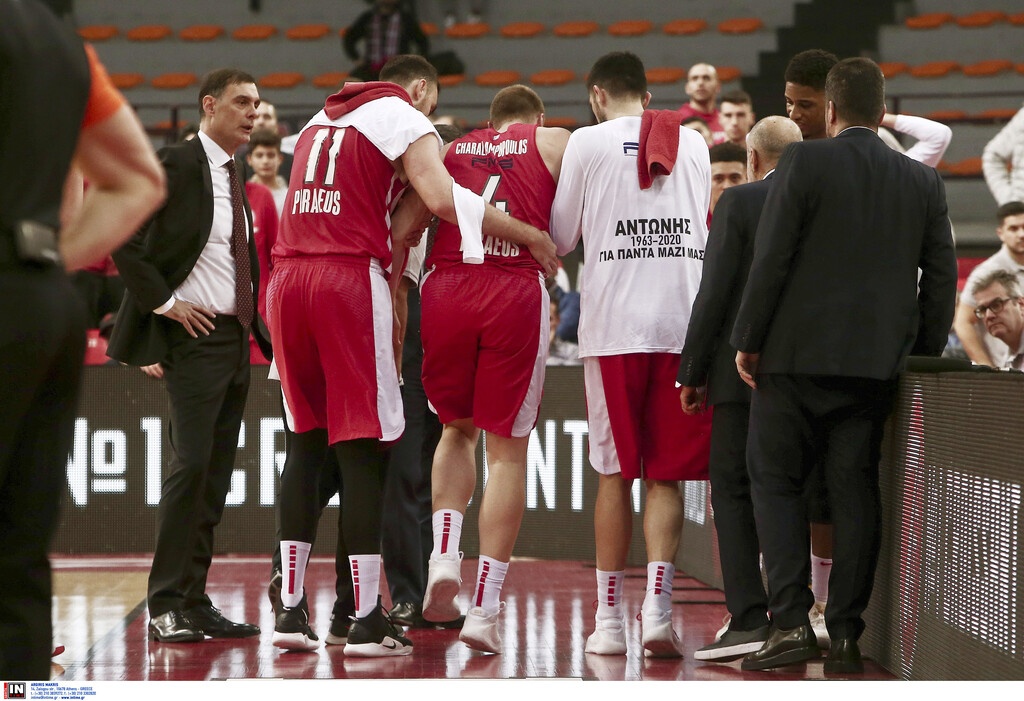 «Πάγωσε» το ΣΕΦ, τραυματίστηκε ο Χαραλαμπόπουλος (photos)