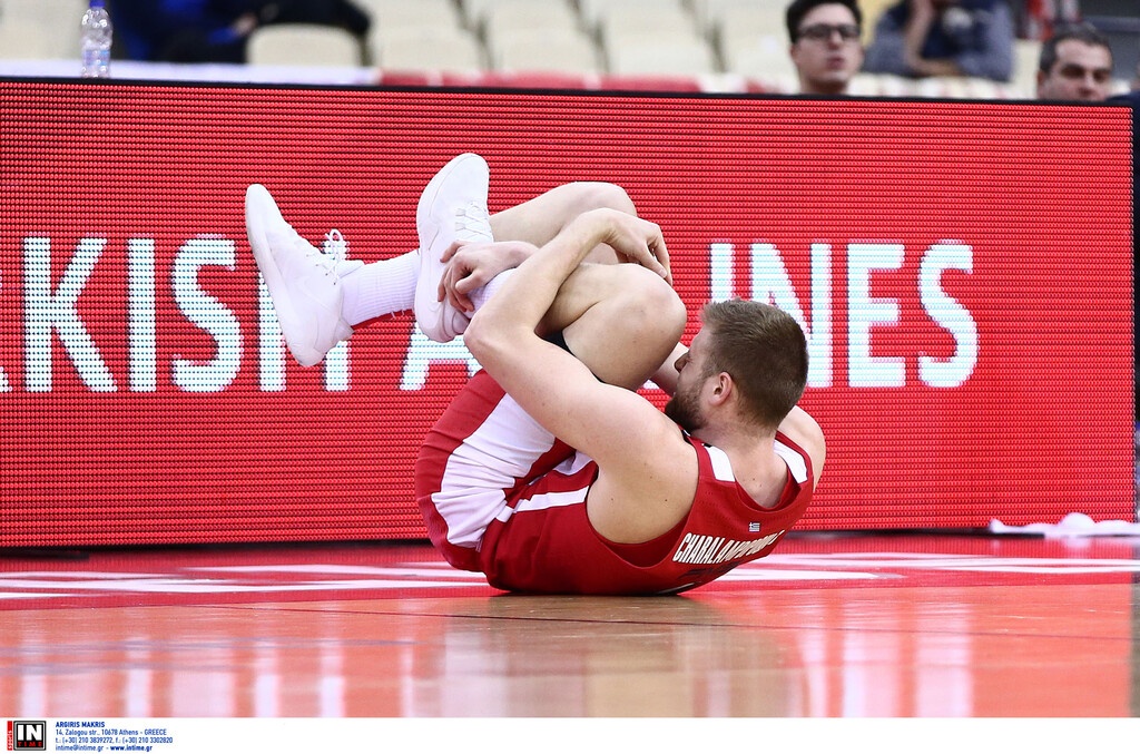 «Πάγωσε» το ΣΕΦ, τραυματίστηκε ο Χαραλαμπόπουλος (photos)