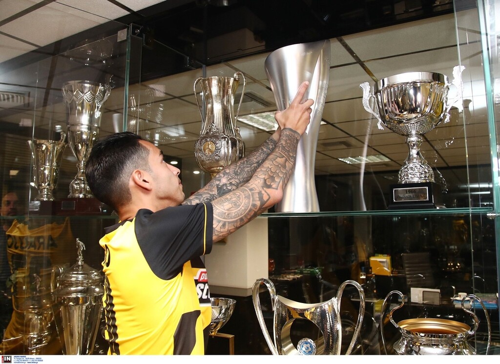 ΑΕΚ: Τα κλικς της υπογραφής Αραούχο