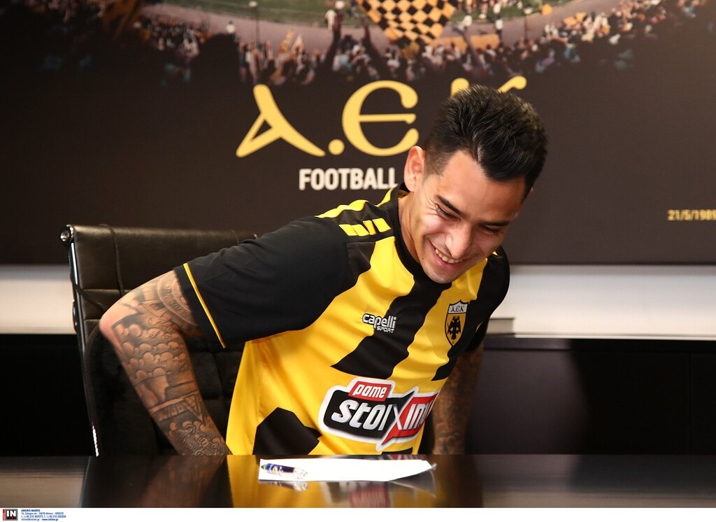 ΑΕΚ: Τα κλικς της υπογραφής Αραούχο