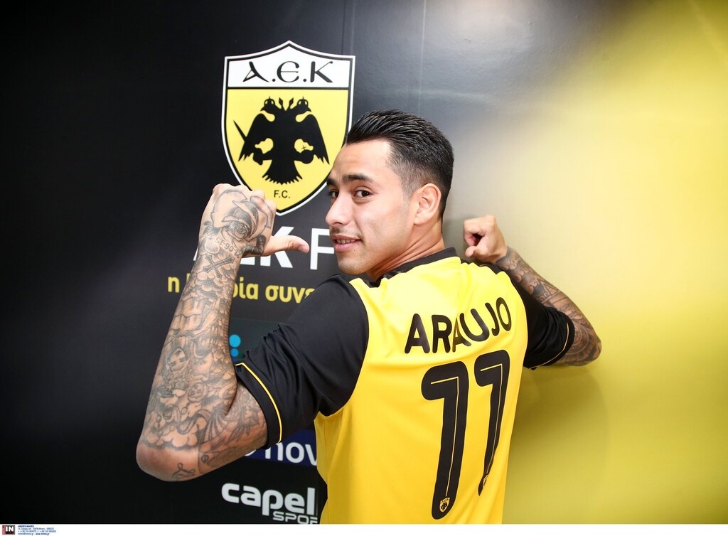 ΑΕΚ: Τα κλικς της υπογραφής Αραούχο