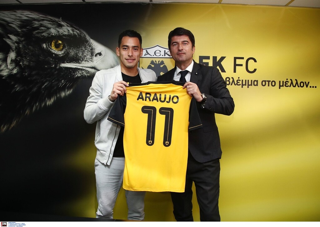 ΑΕΚ: Τα κλικς της υπογραφής Αραούχο