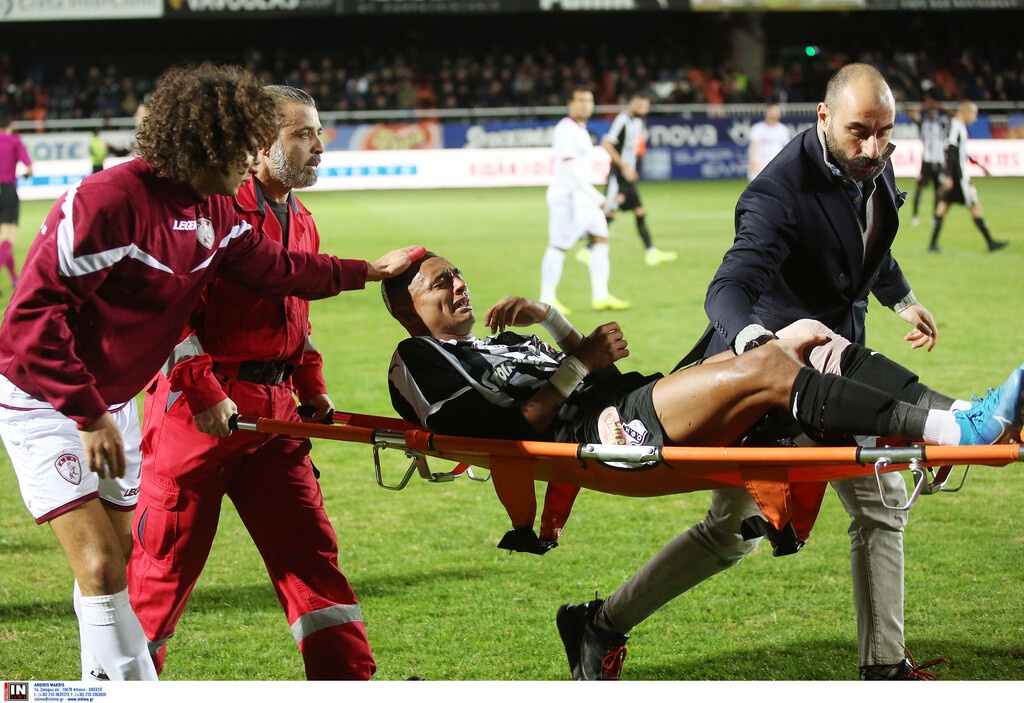 ΟΦΗ: Ρήξη πρόσθιου χιαστού ο Φερέιρα (photos)