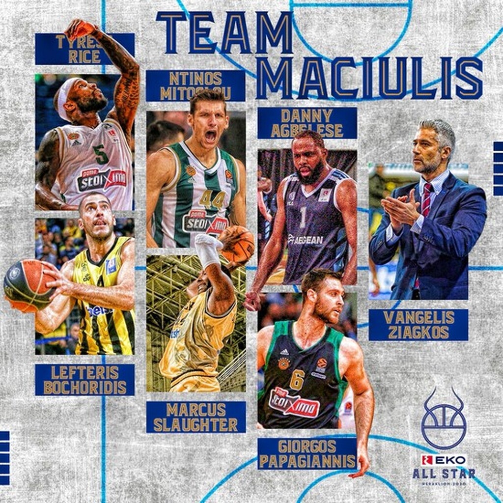 All Star Game: Οι επιλογές Καλάθη και Ματσιούλις για την γιορτή στην Κρήτη (videos+photos)