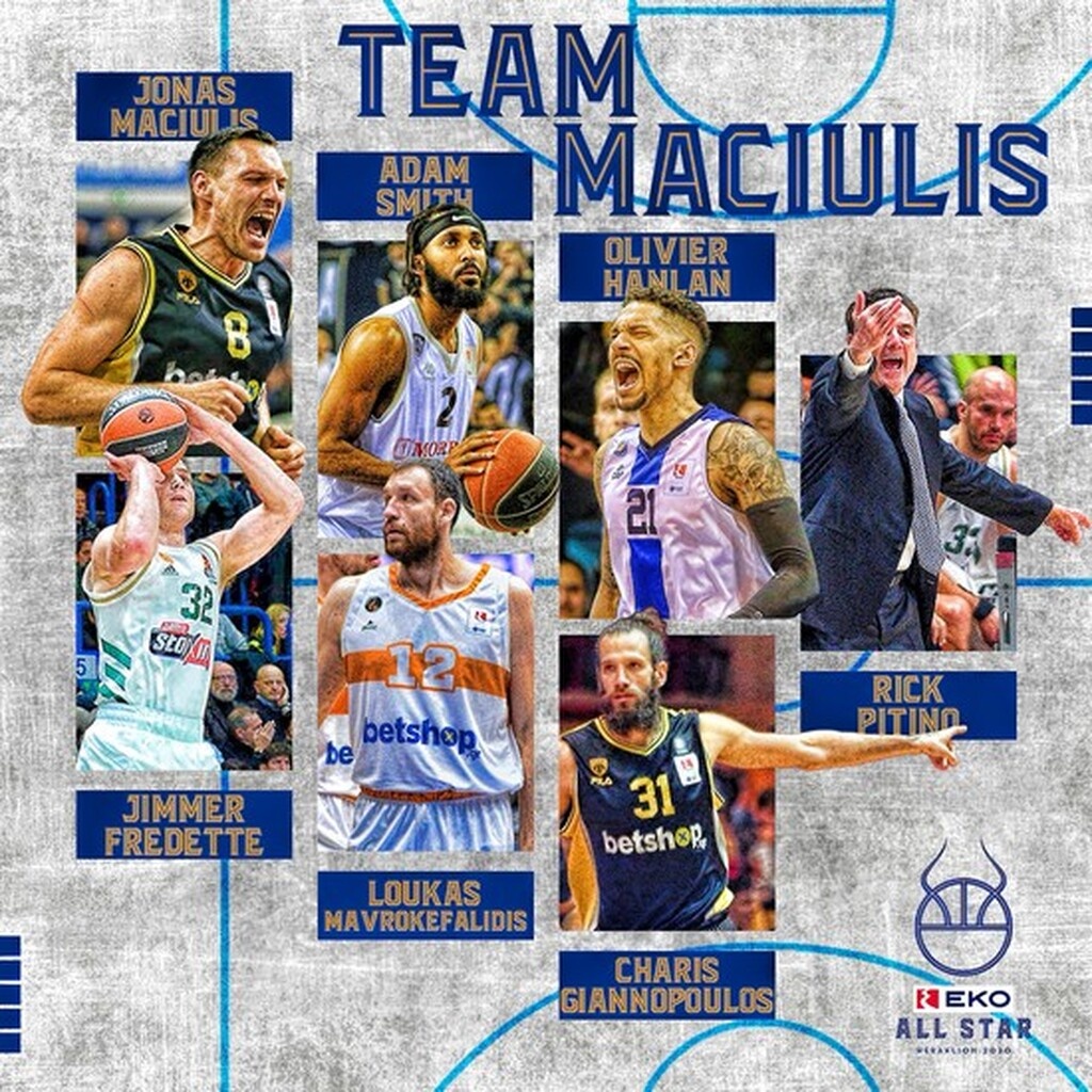 All Star Game: Οι επιλογές Καλάθη και Ματσιούλις για την γιορτή στην Κρήτη (videos+photos)