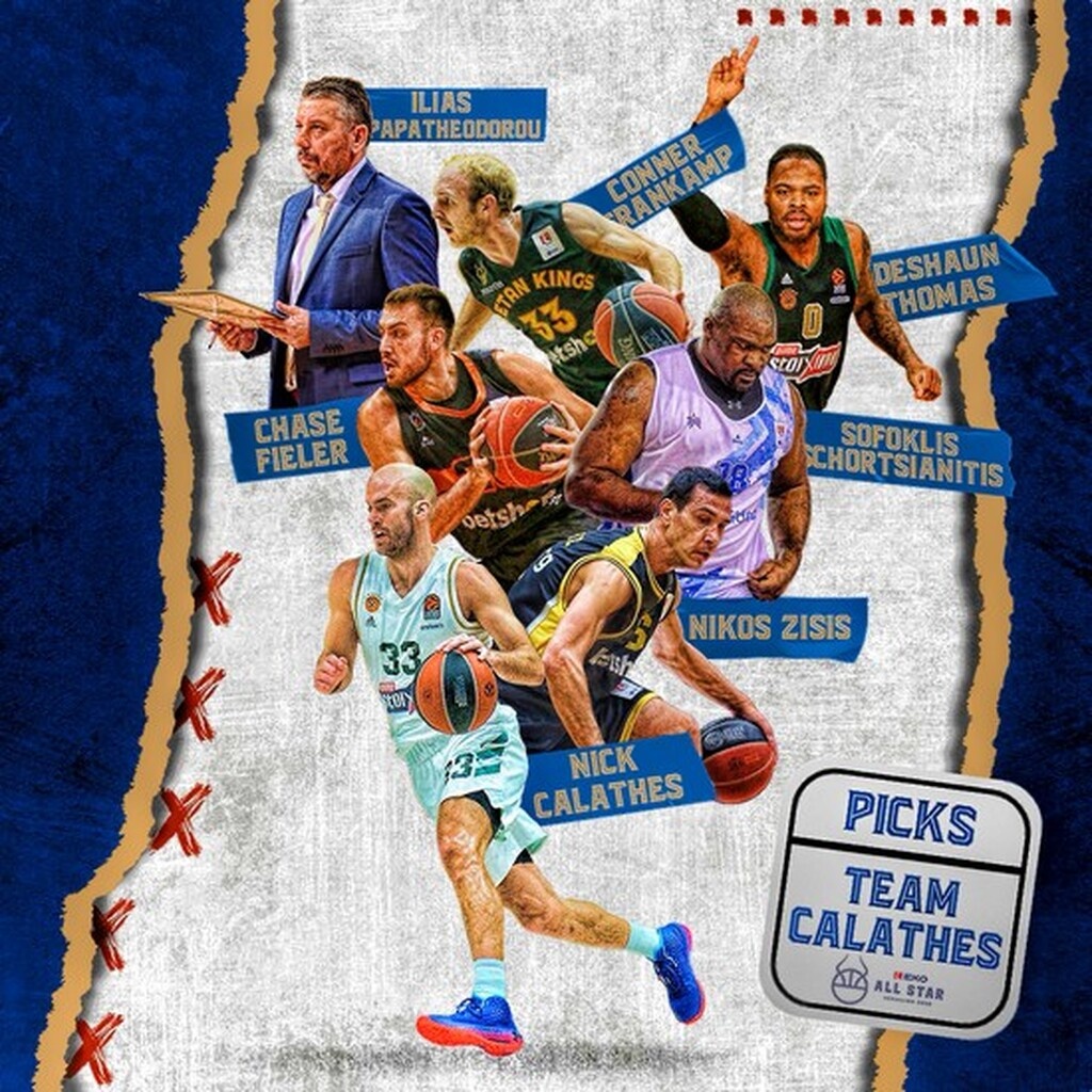 All Star Game: Οι επιλογές Καλάθη και Ματσιούλις για την γιορτή στην Κρήτη (videos+photos)