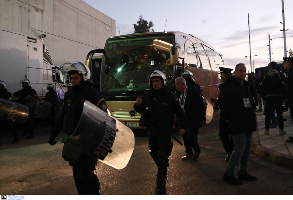 Παναθηναϊκός-ΠΑΟΚ: Χωρίς προβλήματα οι αφίξεις στο ΟΑΚΑ (videos)