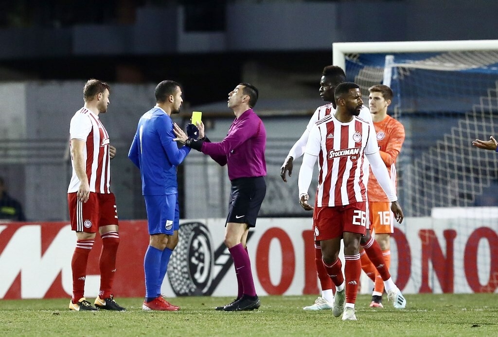 Το πέναλτι που πήρε πίσω ο Βρέσκας στο Λαμία-Ολυμπιακός (photos+video)