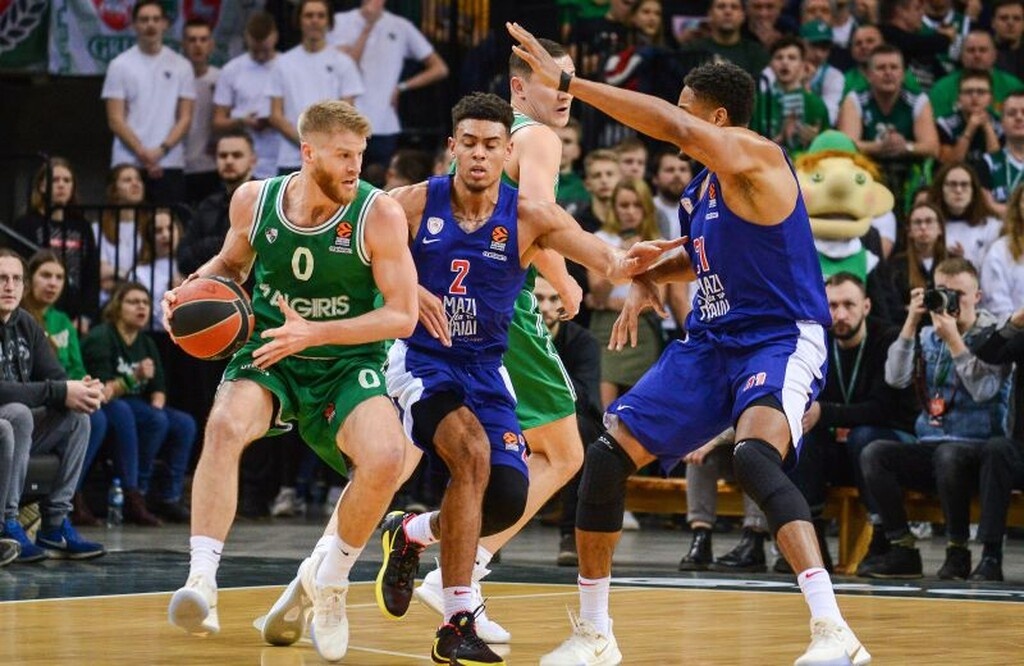 Ζαλγκίρις Κάουνας – Ολυμπιακός 94-69: Τον… τελείωσε με «κατραπακιά» (video+photos)