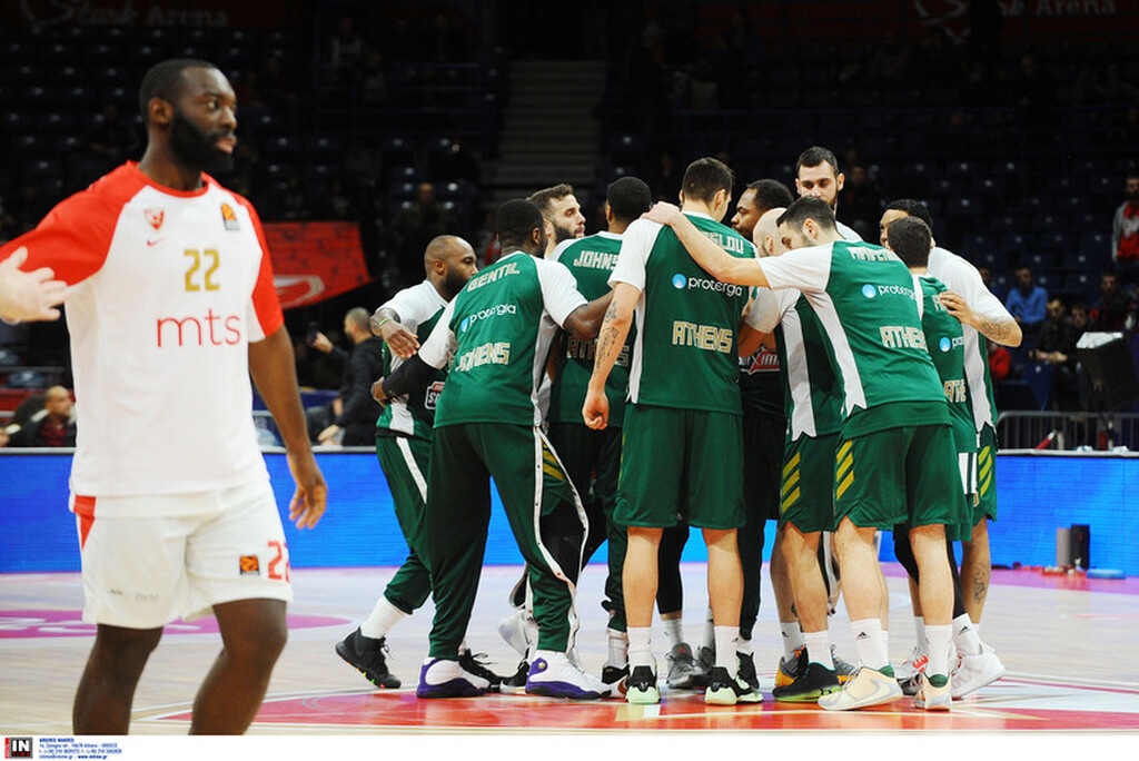 Ερυθρός Αστέρας-Παναθηναϊκός ΟΠΑΠ 78-73: Αυτοκτονία στο Βελιγράδι