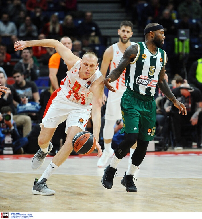 Ερυθρός Αστέρας-Παναθηναϊκός ΟΠΑΠ 78-73: Αυτοκτονία στο Βελιγράδι