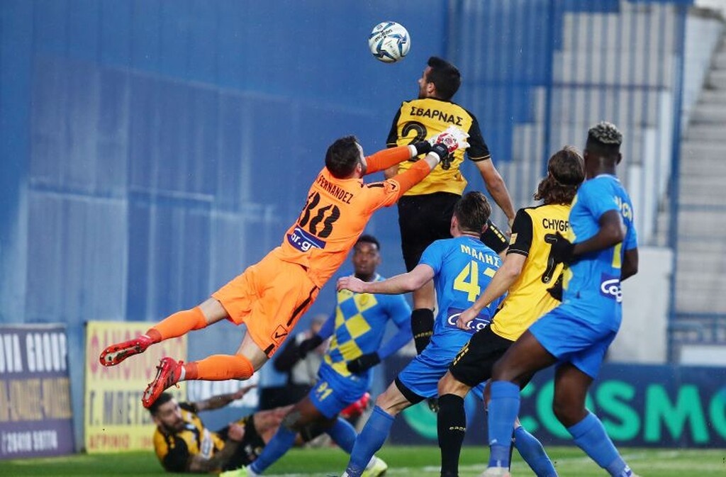 Παναιτωλικός – ΑΕΚ 0-1: «Κιτρινόμαυρο» προβάδισμα με Σβάρνα (video+photos)