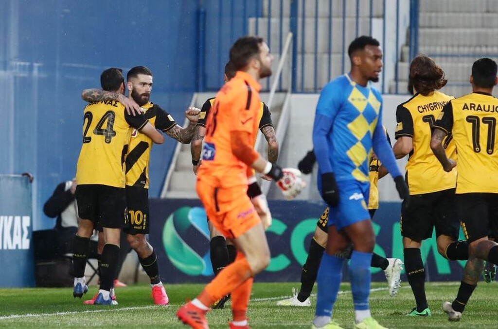 Παναιτωλικός – ΑΕΚ 0-1: «Κιτρινόμαυρο» προβάδισμα με Σβάρνα (video+photos)