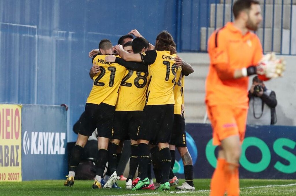 Παναιτωλικός – ΑΕΚ 0-1: «Κιτρινόμαυρο» προβάδισμα με Σβάρνα (video+photos)