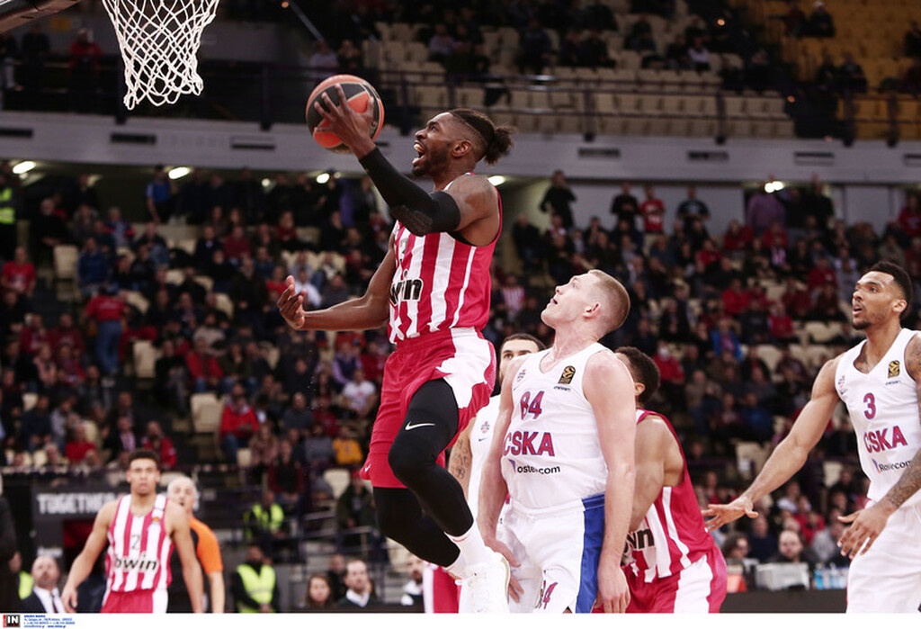 Ολυμπιακός-ΤΣΣΚΑ Μόσχας 72-59: Έβγαλε αντίδραση (photos)