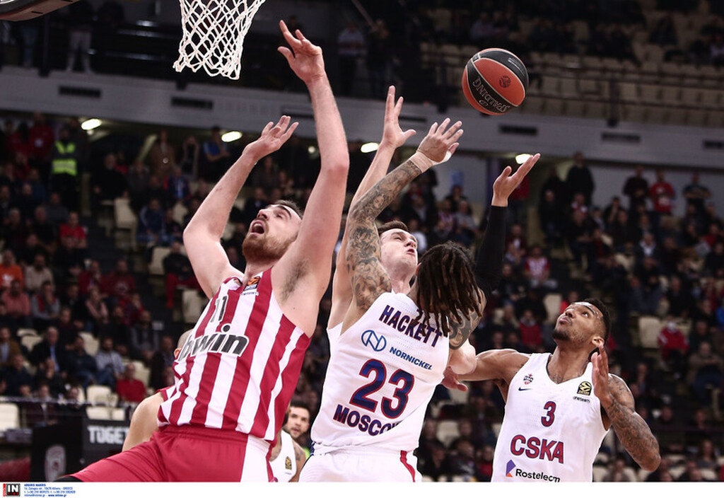 Ολυμπιακός-ΤΣΣΚΑ Μόσχας 72-59: Έβγαλε αντίδραση (photos)