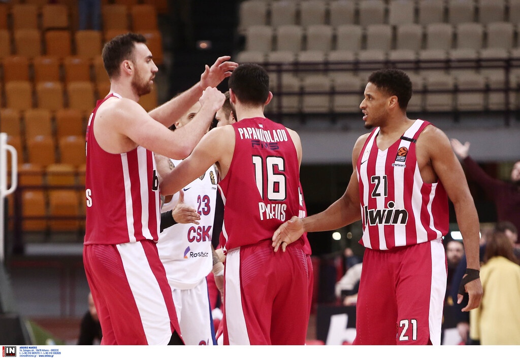 Εuroleague: Η θέση του Ολυμπιακού μετά τη νίκη κόντρα στην ΤΣΣΚΑ (photos)