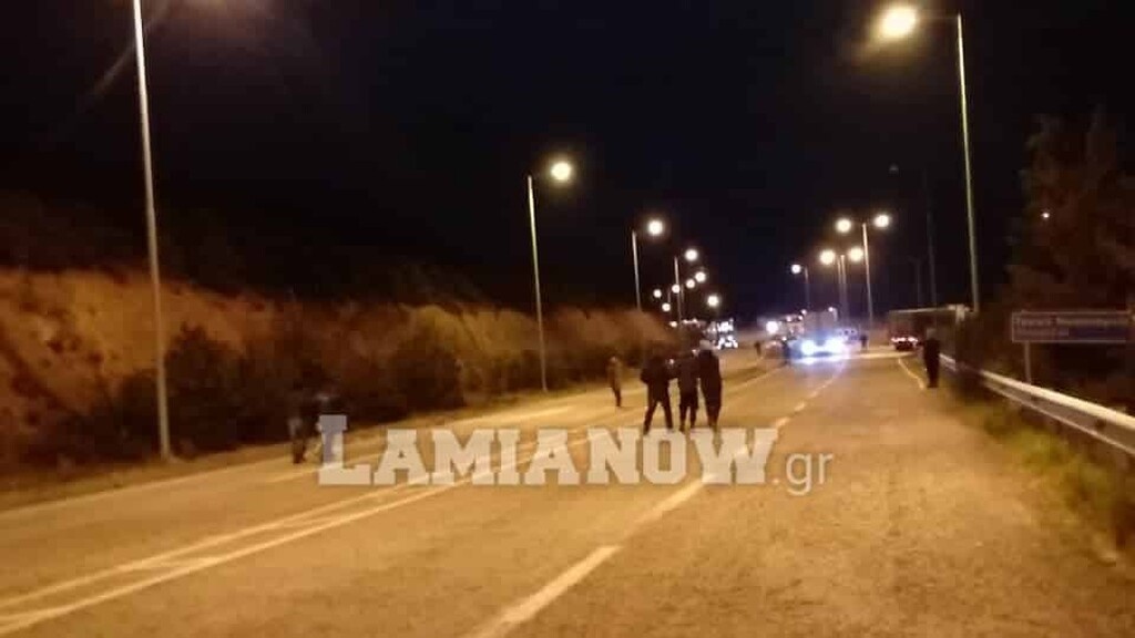 Τα επεισόδια στη Λαμία με οπαδούς της ΑΕΛ (photos+videos)