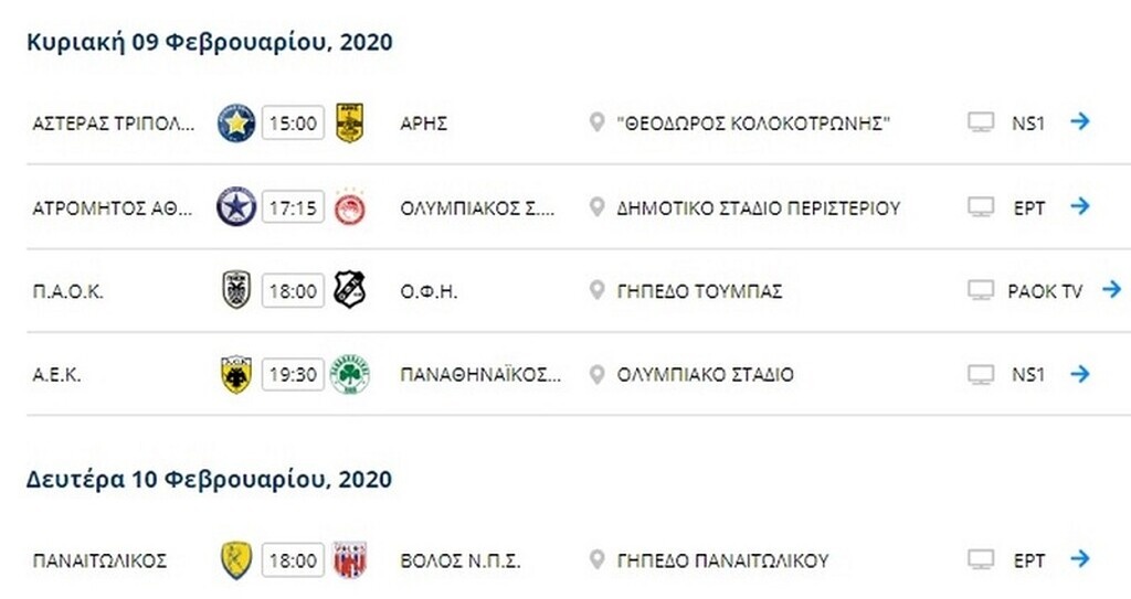Super League: Τα βλέμματα στο ΟΑΚΑ στο ντέρμπι τρίτης θέσης- Δοκιμασία στο Περιστέρι για Ολυμπιακό