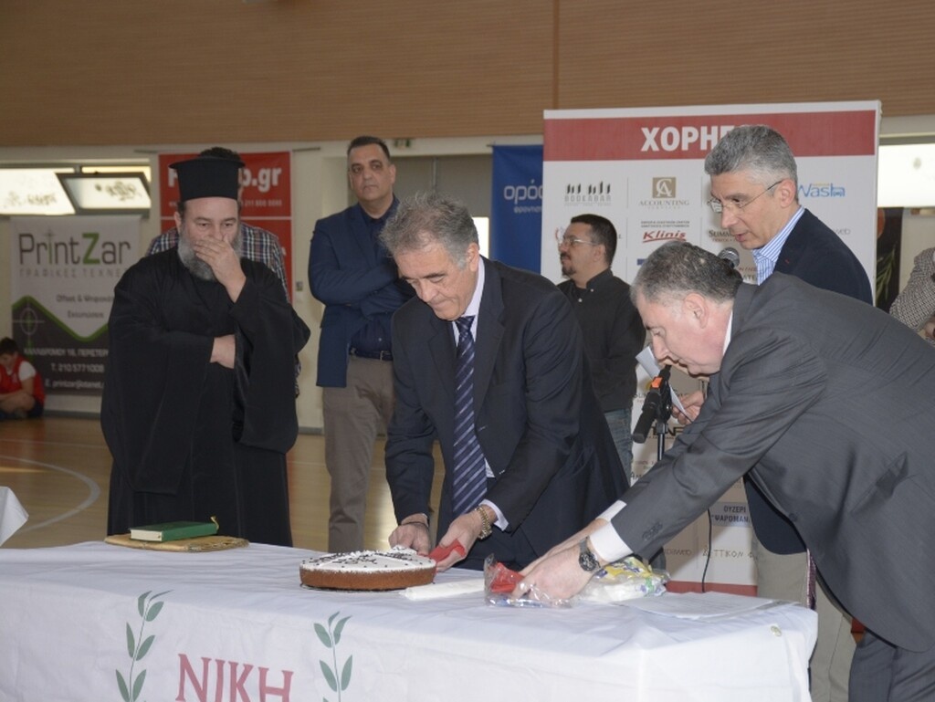 Η Νίκη Αμαρουσίου έκοψε την πίτα της!