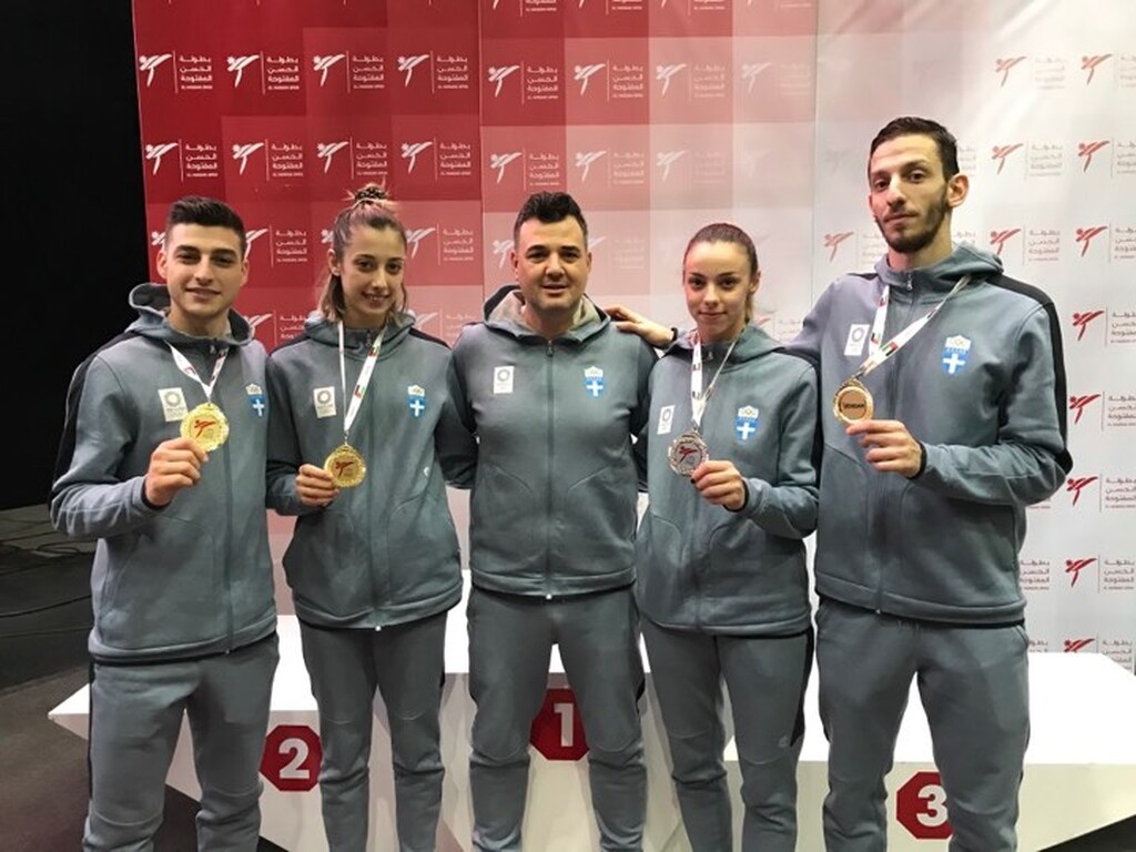 Τέσσερα μετάλλια για την προολυμπιακή ομάδα ταεκβοντό