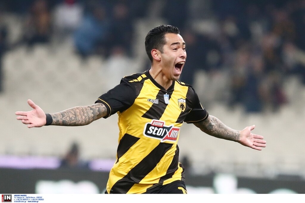 Το ξανάκανε ο Αραούχο: Το απίστευτο γκολ του «Τσίνο» στο ΑΕΚ-Παναθηναϊκός (videos)