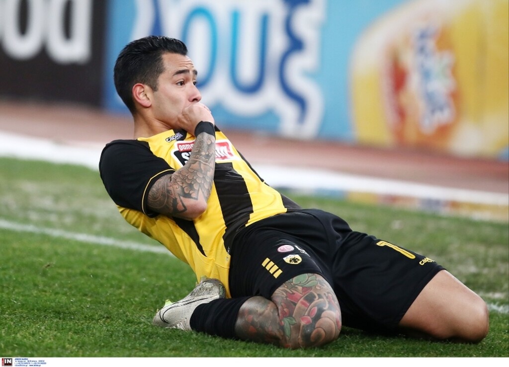 Το ξανάκανε ο Αραούχο: Το απίστευτο γκολ του «Τσίνο» στο ΑΕΚ-Παναθηναϊκός (videos)