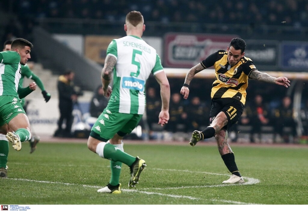 Το ξανάκανε ο Αραούχο: Το απίστευτο γκολ του «Τσίνο» στο ΑΕΚ-Παναθηναϊκός (videos)